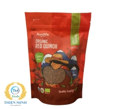 Hạt diêm mạch quinoa đỏ hữu cơ 500g