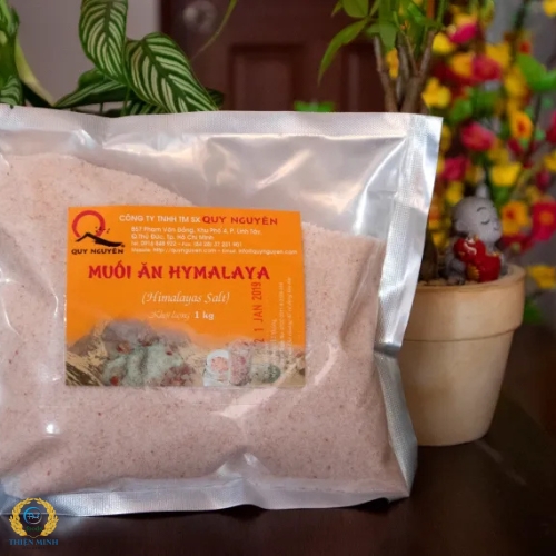 Muối ăn Hymalaya ( gói 1kg)