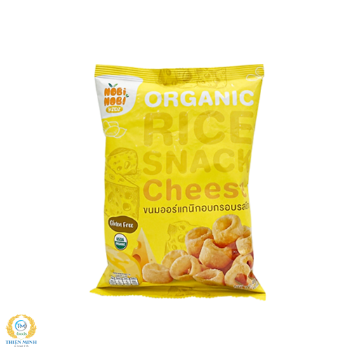 Bánh snack gạo hữu cơ Nobi Nobi 3 vị