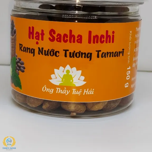 Hạt Sacha Inchi rang nước tương Tamari “Ông Thầy Tuệ Hải” – 150gr