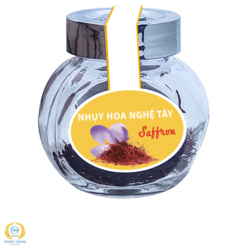 Nhụy Hoa nghệ tây ( Saffron hũ thủy tinh) – hủ 1gr