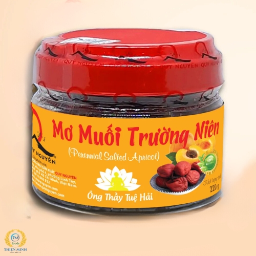 Mơ muối ” Ông Thầy Tuệ Hải” – hũ 220gr