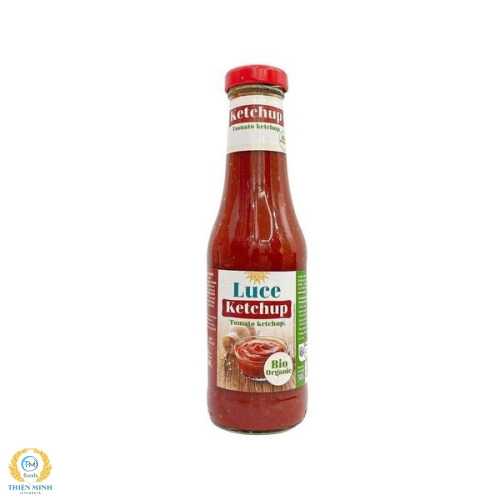 Sốt tương cà ketchup hữu cơ luce 500g
