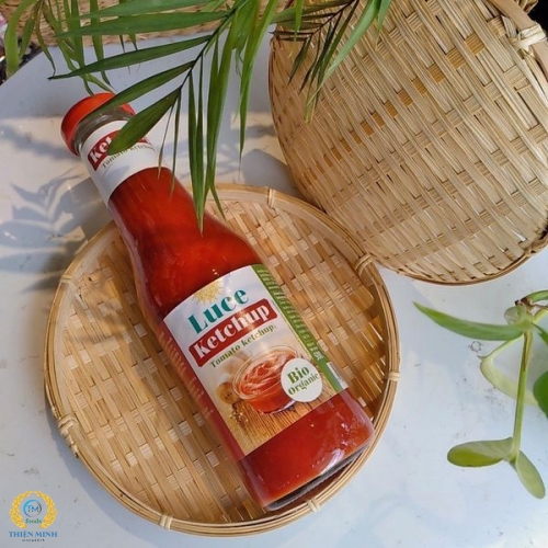 Sốt tương cà ketchup hữu cơ luce 500g