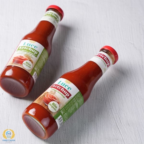 Sốt tương cà ketchup hữu cơ luce 500g