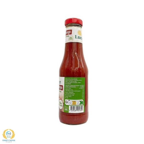 Sốt tương cà ketchup hữu cơ luce 500g