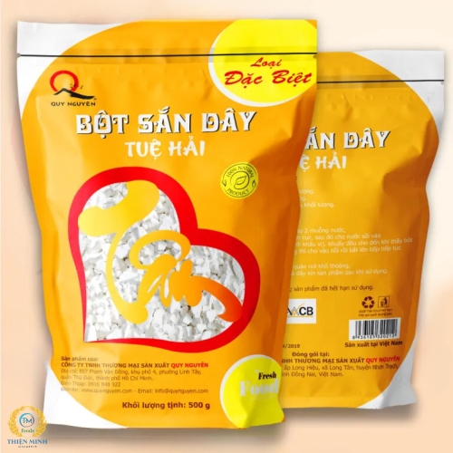 BỘT SẮN DÂY ĐẶC BIỆT QUY NGUYÊN (GÓI 500GR)