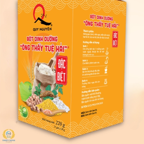 BỘT DINH DƯỠNG “ÔNG THẦY TUỆ HẢI” ĐẶC BIỆT  (hộp 220gr)