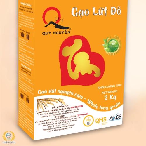 Gạo lứt đỏ (Gói 2 kg)