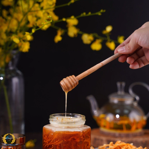 Mật Ong Ngâm Đông Trùng Hạ Thảo