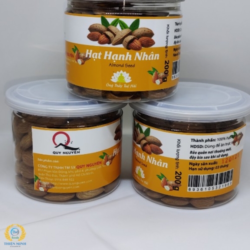 Hạnh nhân – Hũ 200gr