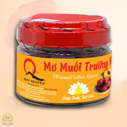 Mơ muối ” Ông Thầy Tuệ Hải” – hũ 220gr
