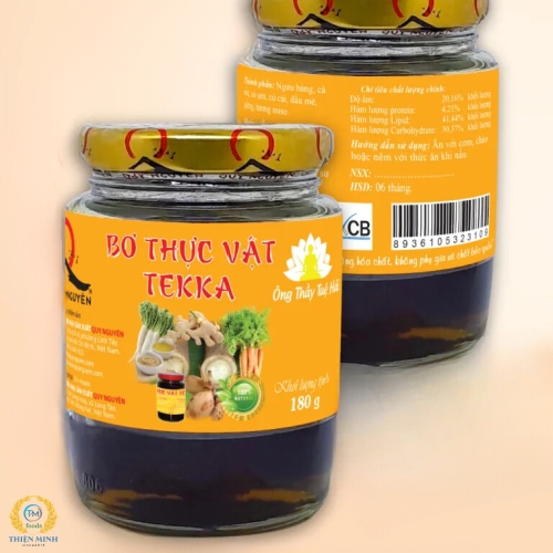 Bơ thực vật Tekka – Hũ 180gr