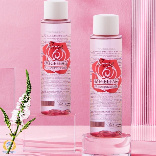 Tẩy trang micellar thế hệ mới The Nature Book Rose Micellar Cleansing Water 150ml 