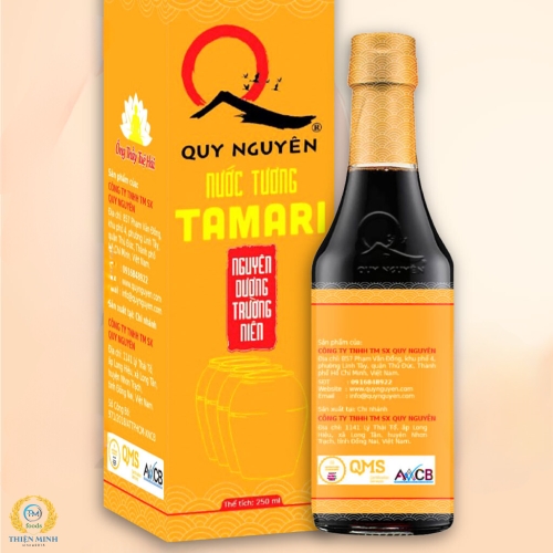 Nước tương Tamari nguyên dương trường niên( chai – 250ml)