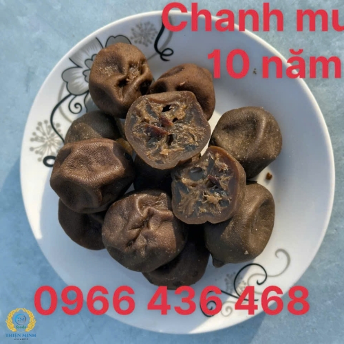 CHANH MUỐI LÂU NĂM (DƯỠNG SINH CỔ TRUYỀN) - HŨ 500GR