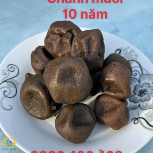 CHANH MUỐI LÂU NĂM (DƯỠNG SINH CỔ TRUYỀN) - HŨ 500GR