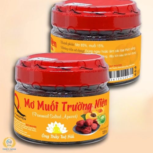 Mơ muối ” Ông Thầy Tuệ Hải” – hũ 220gr