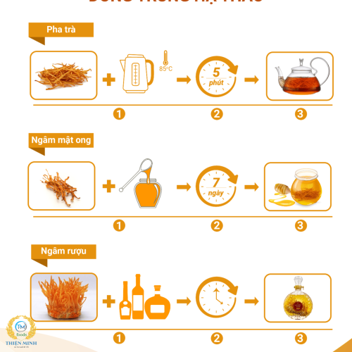 Mật Ong Ngâm Đông Trùng Hạ Thảo