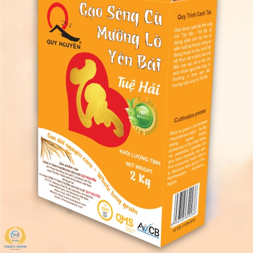 Gạo Séng Cù Mường Lò Yên Bái ( hộp 2kg )