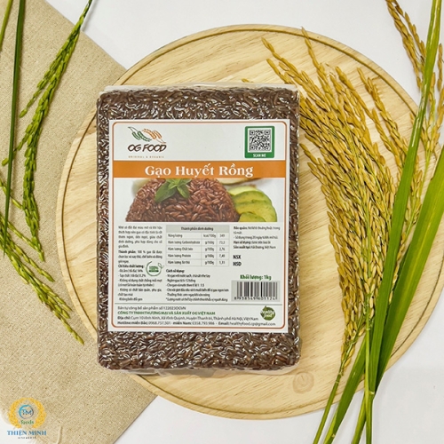 Gạo lứt huyết rồng 1kg