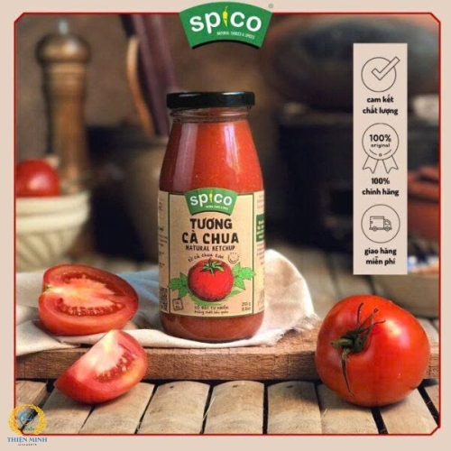 Tương cà chua Spico  (Natural Ketchup) 255gr