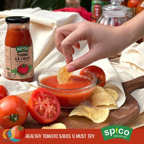 Tương cà chua Spico  (Natural Ketchup) 255gr
