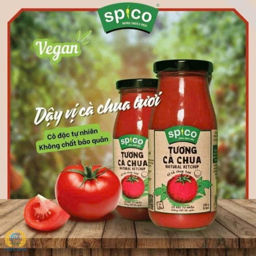 Tương cà chua Spico  (Natural Ketchup) 255gr