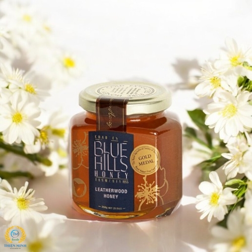 Mật ong leatherwood, leatherwood honey (17.6 oz 500g - blue hills honey)