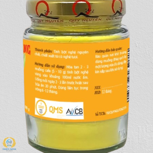 Tinh bột nghệ vàng