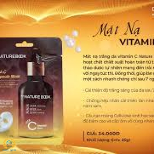 Mặt nạ dưỡng trắng da Vitamin C Ampoule Mask