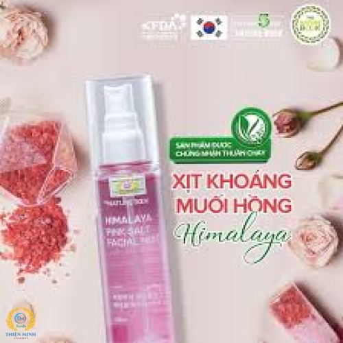 Xịt Khoáng Muối Hồng Himalaya Nature Book