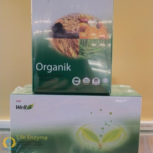 BỘ SẢN PHẨM CHĂM SÓC SỨC KHỎE( 2 HỘP ENZYME + 1 HỘP ORGANIK)