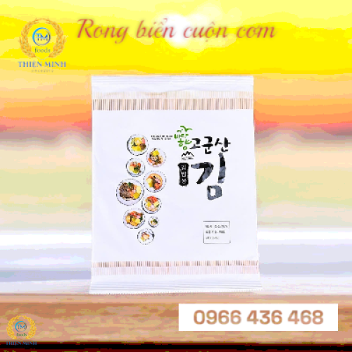 Rong biển cuộn cơm / sushi / kimbap Hàn Quốc 20G