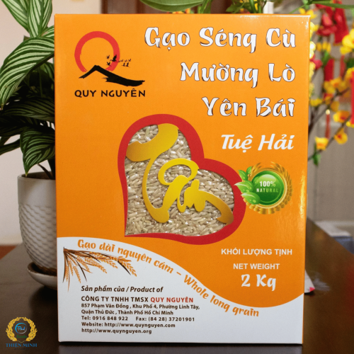 Gạo xanh Séng Cù Mường Lò Yên Bái – Hộp 2kg
