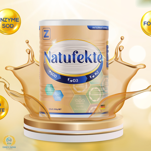 Bột dinh dưỡng natufekte thuần chay 400gr