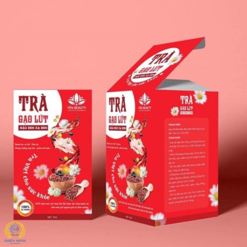 Trà gạo lứt xạ đen đậu đen 700gr 