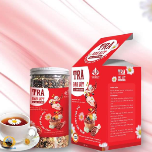 Trà gạo lứt xạ đen đậu đen 700gr 