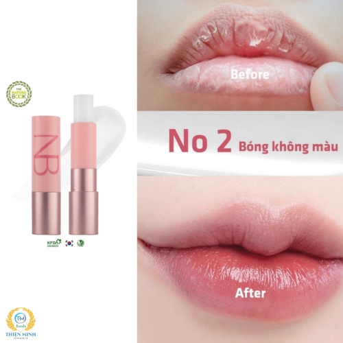 Son dưỡng môi thuần chay The Nature Book Carecell Vegan Lipbalm
