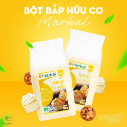  Bột Bắp Hữu Cơ Hạt Mịn Markal 500g