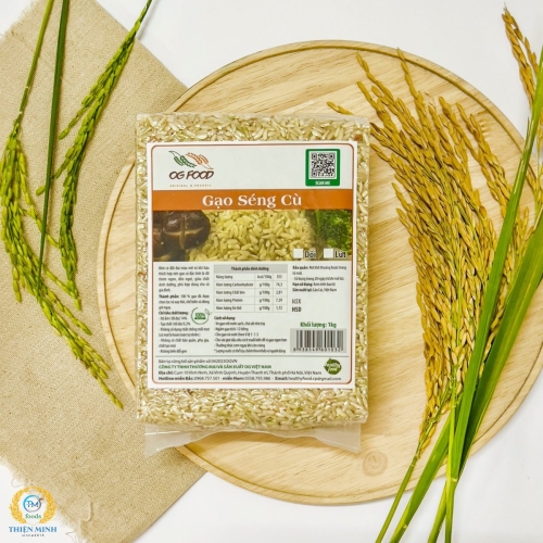 GẠO SÉNG CÙ LỨT TƯƠI NGUYÊN CÁM HỮU CƠ 1KG