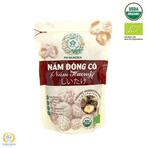 Nấm đông cô hữu cơ