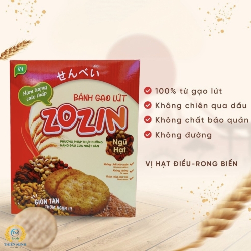 Bánh gạo lứt Ohsawa Zozin Ngũ Hạt