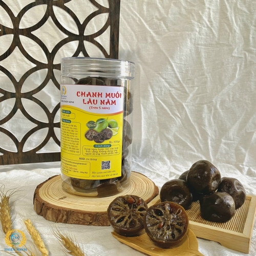 Chanh muối dưỡng sinh đặc biệt (trên 5 năm) 500gr