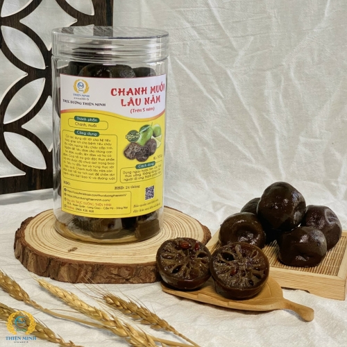 Chanh muối dưỡng sinh đặc biệt (trên 5 năm) 500gr