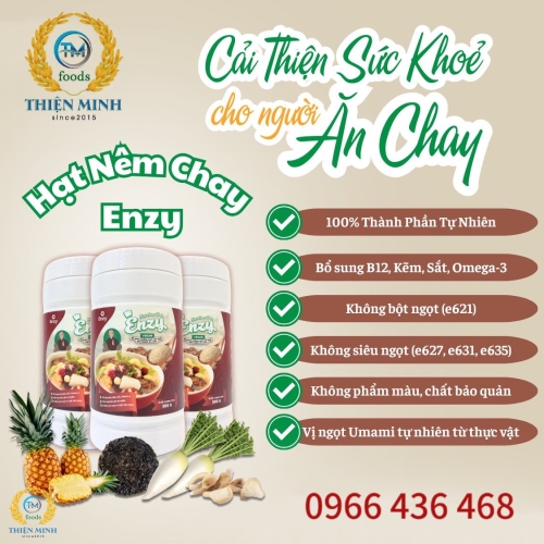 HẠT NÊM CHAY ENZY 