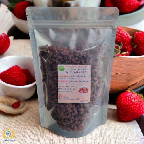 Nui gạo lứt đỏ 6 tháng 500gr