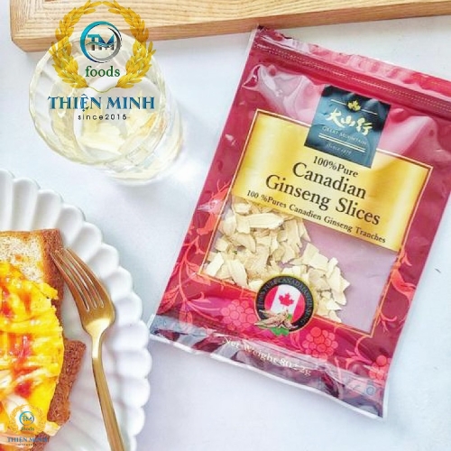 Nhân sâm lát Canada túi 80gr