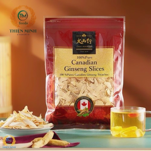 Nhân sâm lát Canada túi 80gr