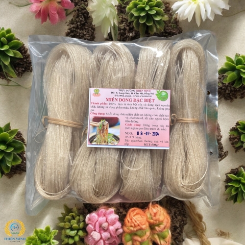Miến dong đặc biệt hữu cơ 500gr